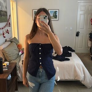 Free people knit tub top
